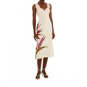 farm rio red jungle scarf wrap midi dress FARM Rio | Dresses | Nwt Farm Rio Jungle Scarf Red Wrap Midi Dress Xs